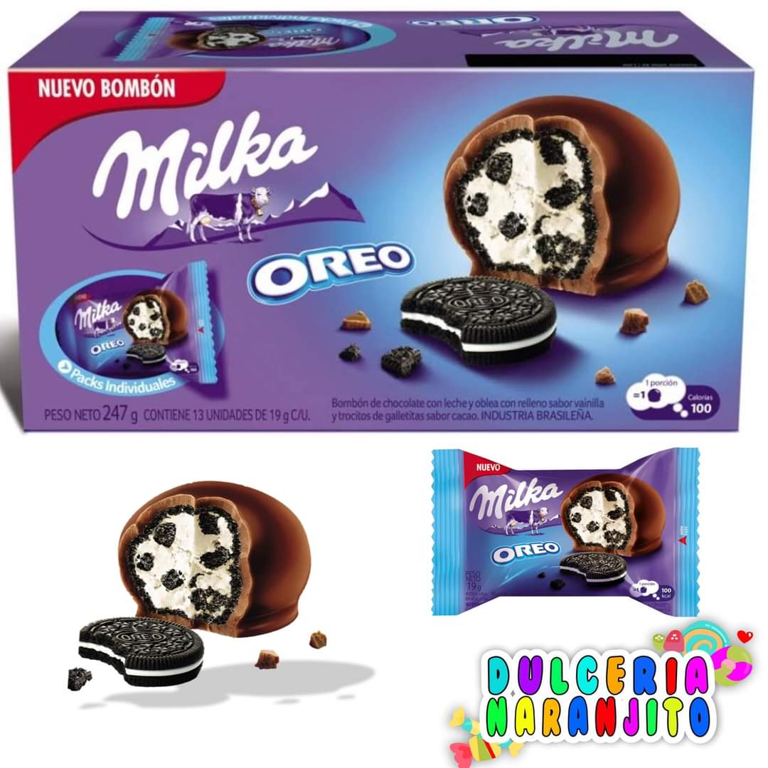 Milka Bombón Oreo - dulcerianaranjito