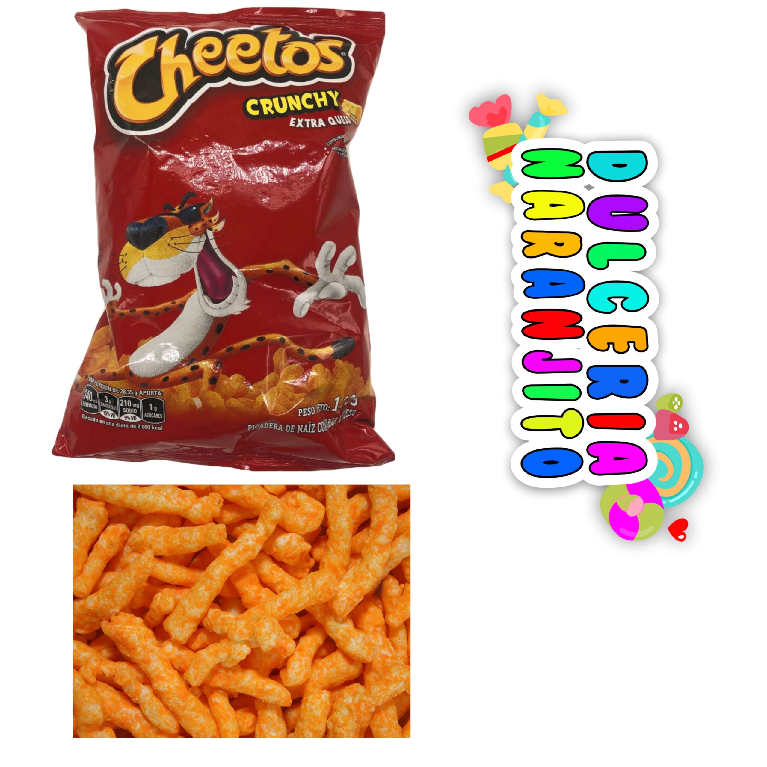 Cheetos Crunchy Extra Queso🧀 dulcerianaranjito
