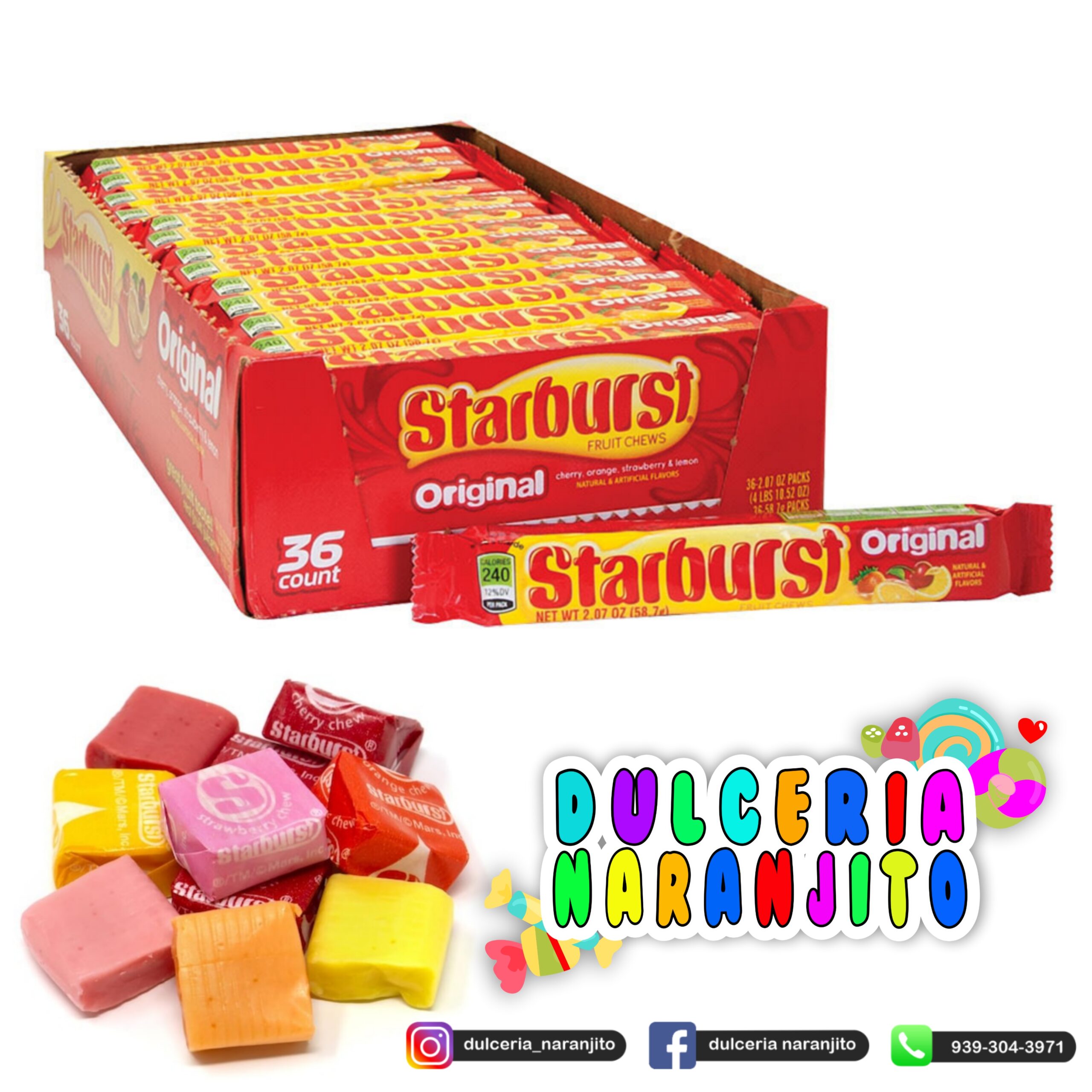 Starburst Original - dulcerianaranjito