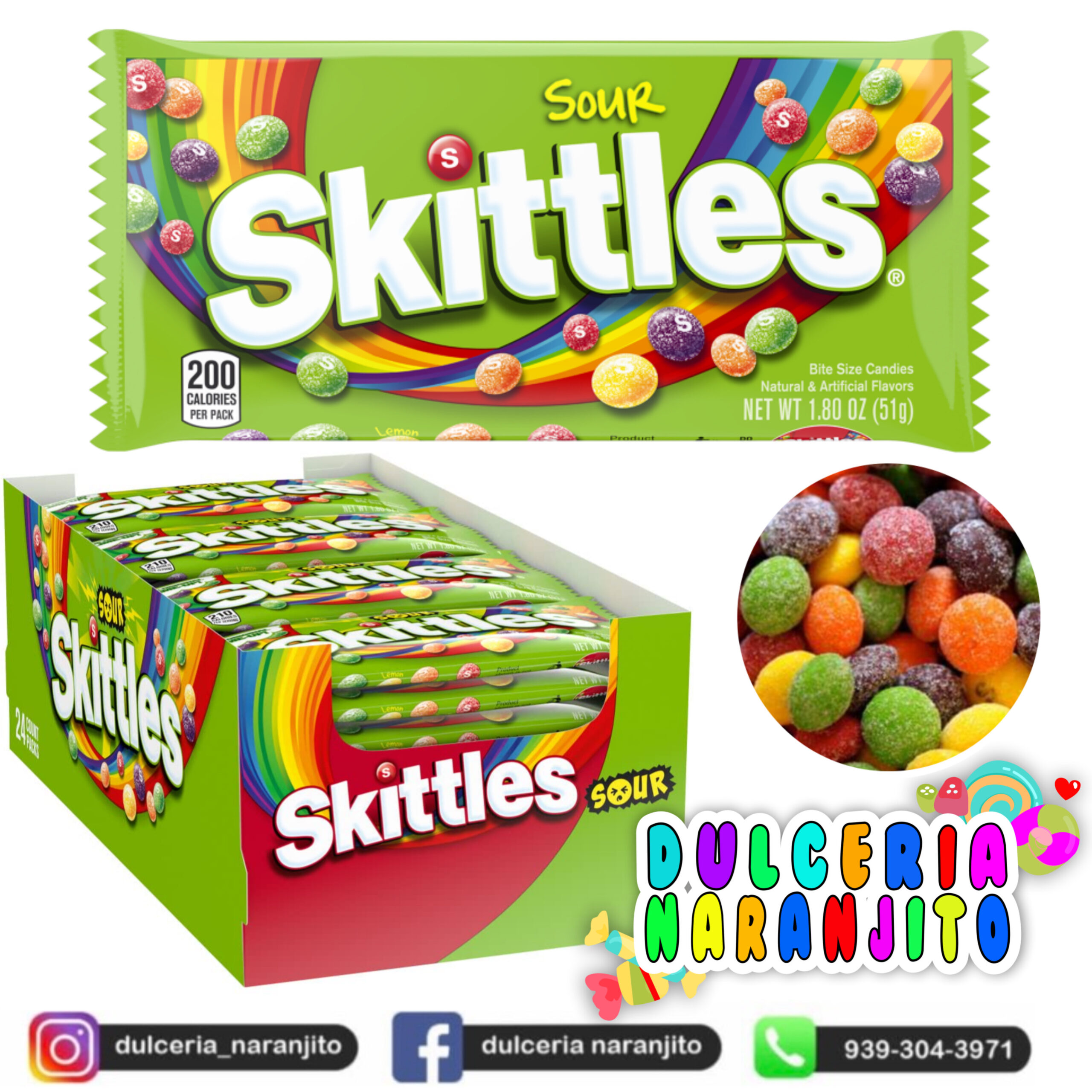 Skittles Sour dulcerianaranjito