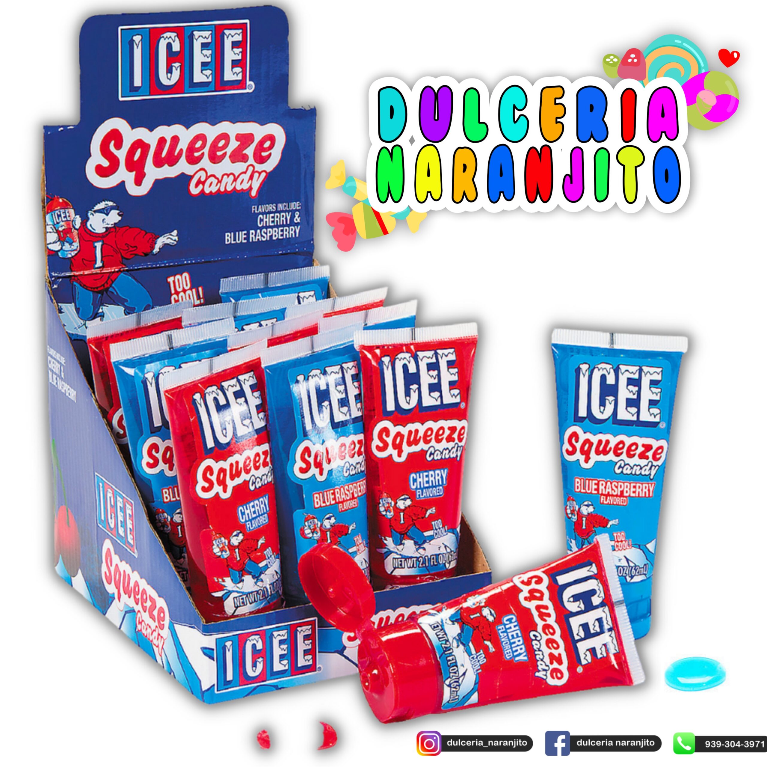 Icee Squeeze Candy ️ Dulcerianaranjito 9323