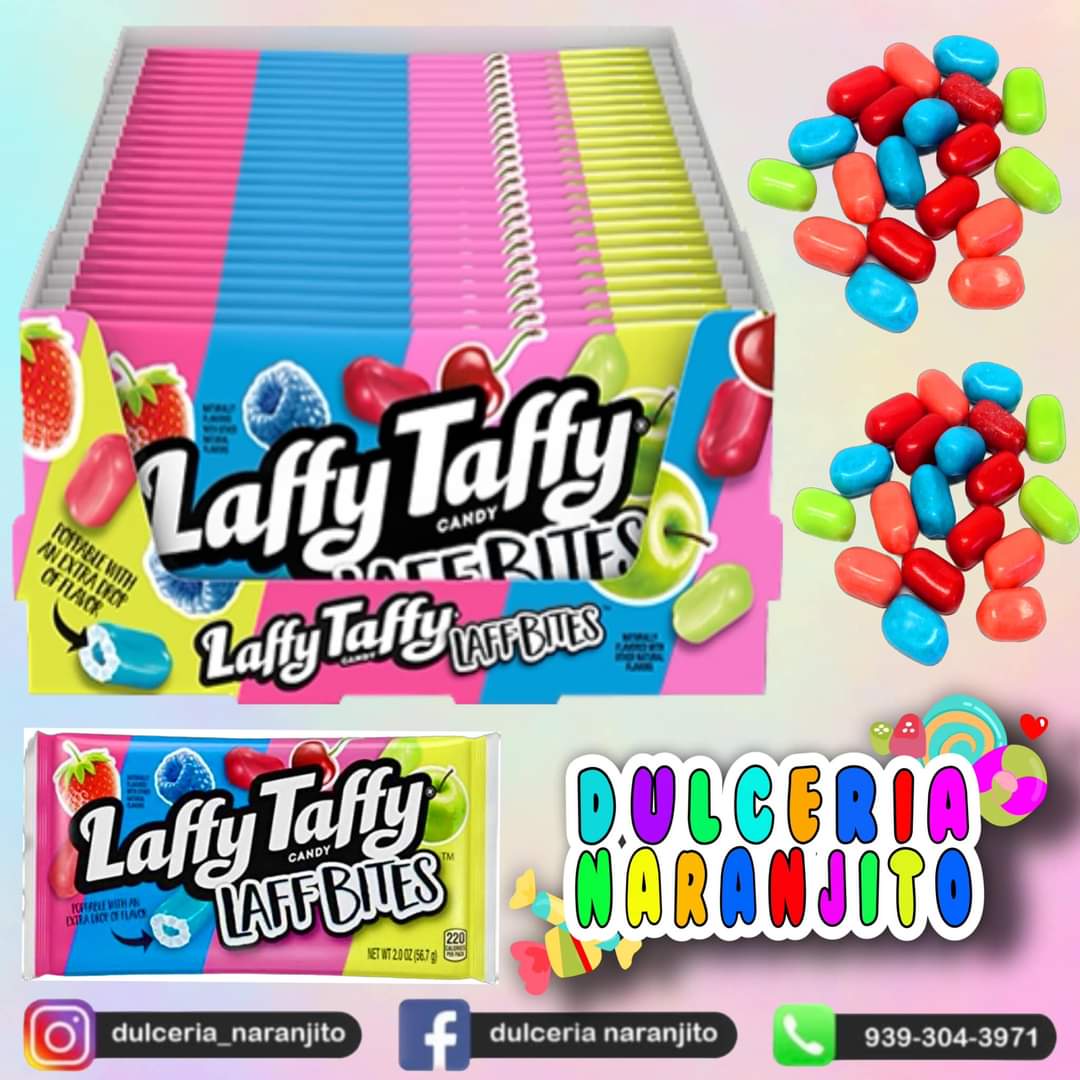 Laffy Taffy Candy Laff Bites Dulcerianaranjito