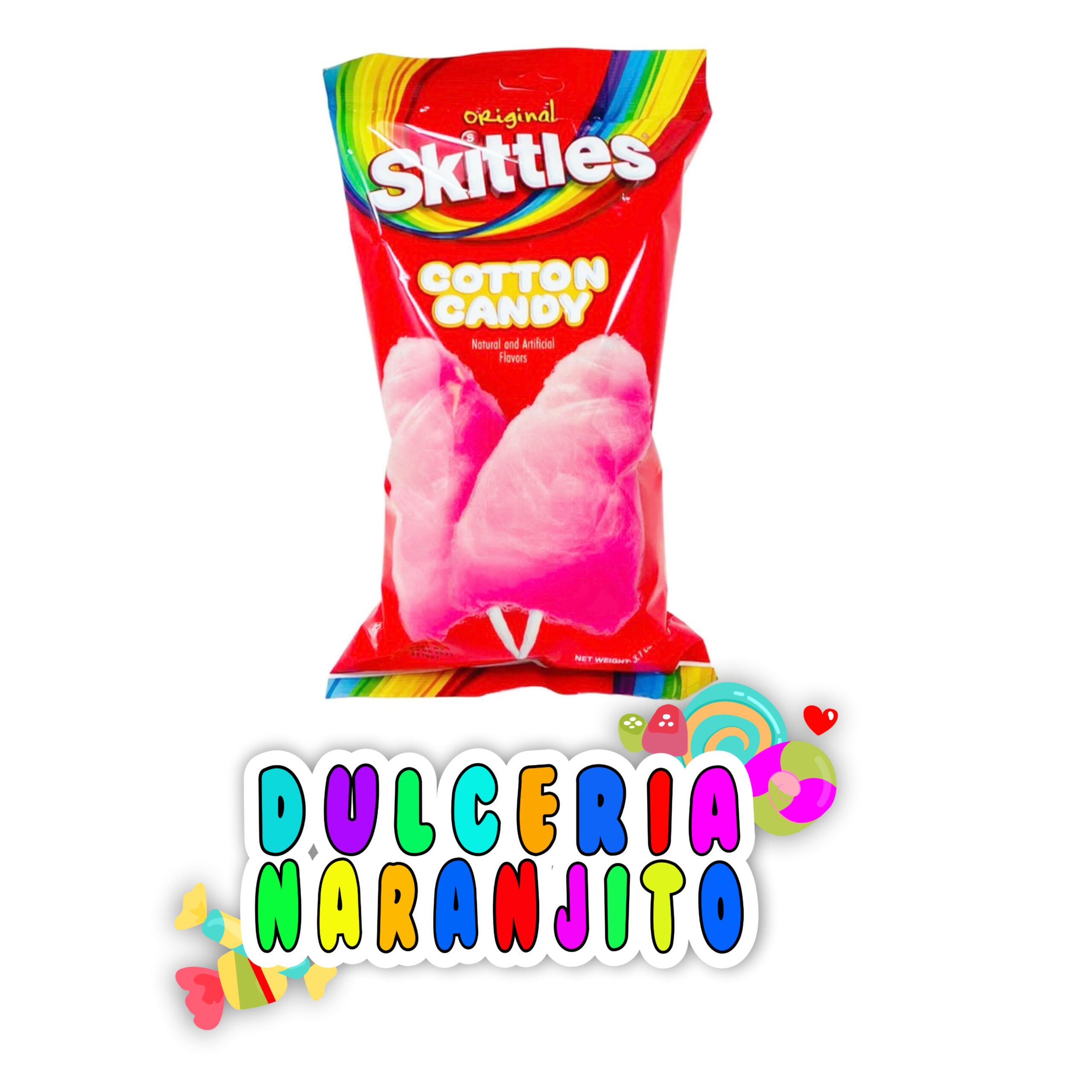 Skittles Cotton Candy dulcerianaranjito